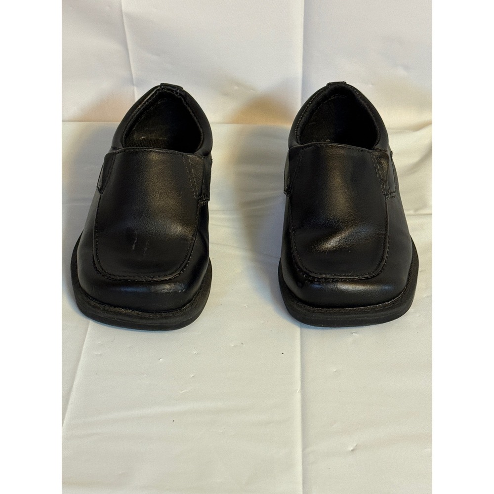 Smartfit Kids Black Slip On Loafer Dress‎ Shoes Size 5